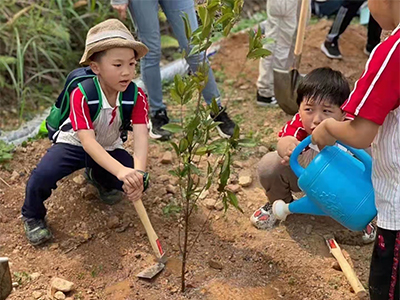 九龍生態(tài)園的春天3月12日植樹節(jié)