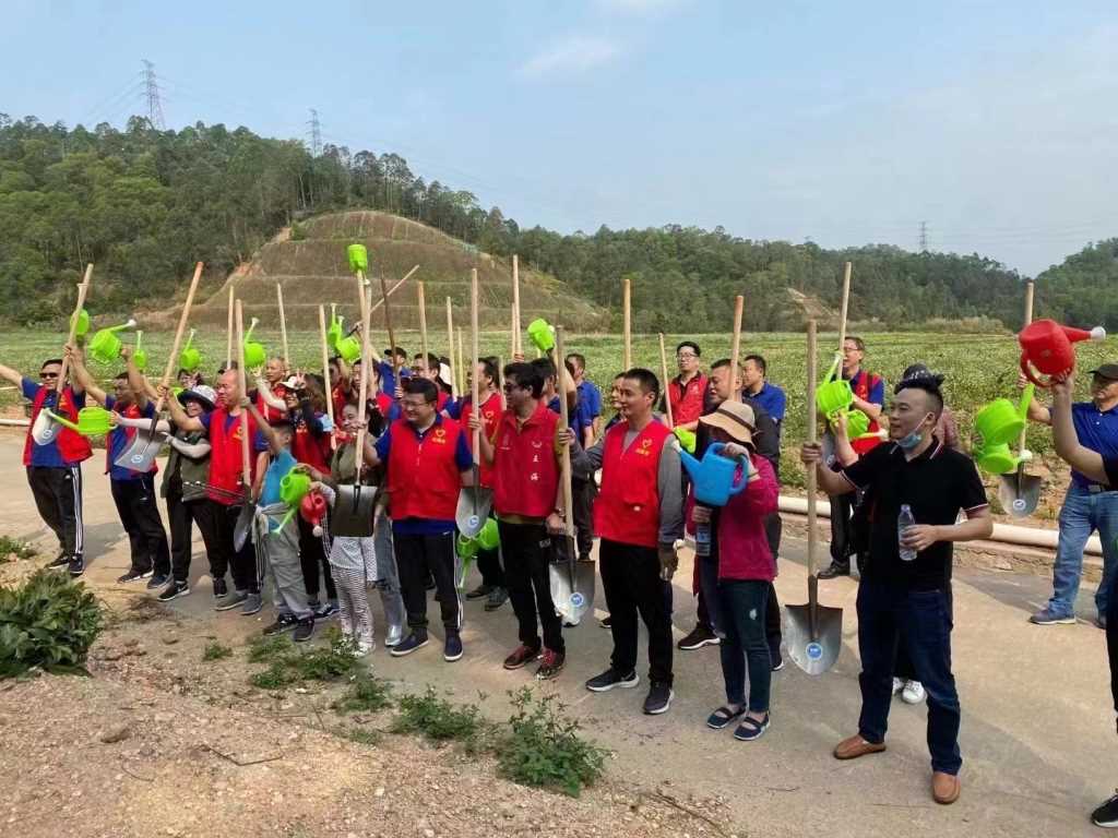 公司團建植樹活動親子游玩來農家樂九龍生態園
